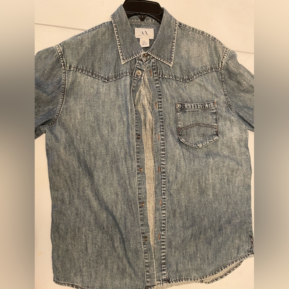 Armani Exchange denim shirt